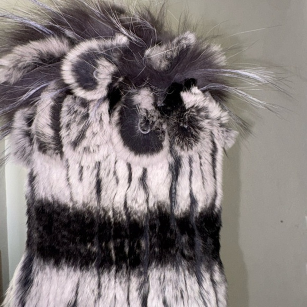 Gucci Rex Rabbit Fur Beanie Hat | Genuine Fur | Rare